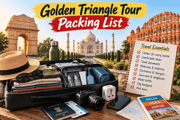 Golden Triangle Tour Packing List
